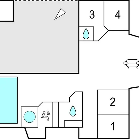 4 Bedroom Amazing In Ringkobing Casa de Férias *